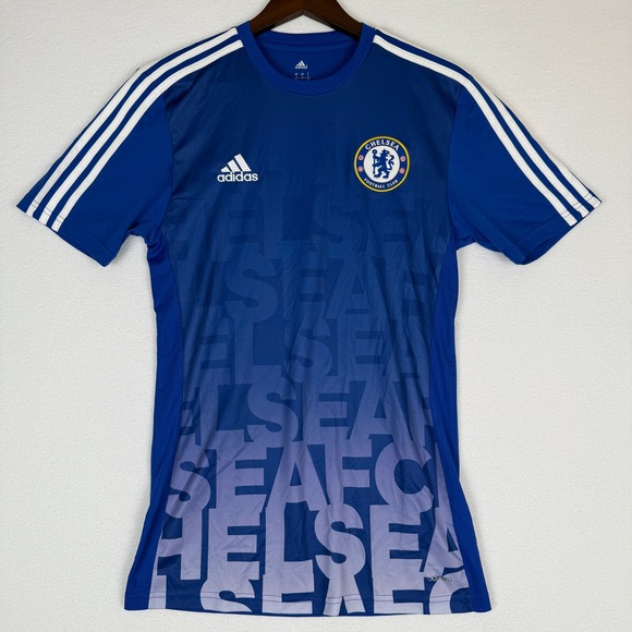 adidas Other - Chelsea FC Adidas T-Shirt Mens Small Soccer Jersey  Adizero Lightweight Training